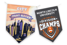 Durable Pennant Banners