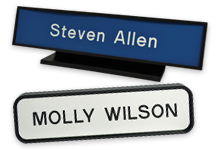 Engraved Designer & Architectural Wall Signs & Holders