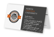 Foldover Full Color Business Cards